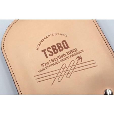 ふるさと納税 TSBBQ ホットサンドメーカーカバー レザーカバー ヌメ革 燕三条製 キャンプ アウトドア 新潟県三条市_3