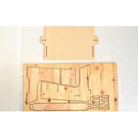 ふるさと納税 ＤＩＹを楽しみたい方向け 木製デスク WOOD STANDING DESK 【 ＤＩＹキット 】 【608】 岩手県花巻市の画像