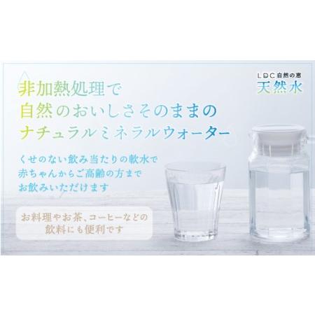 ドリンク、水、お酒 ふるさと納税 【6カ月定期便】自然の恵み天然水 2L