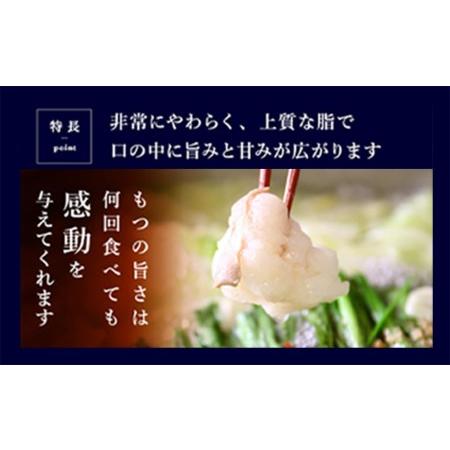 ふるさと納税 もつ鍋 セット 2〜3人前 塩とんこつ 【陽はまたのぼる】 大分県竹田市_3