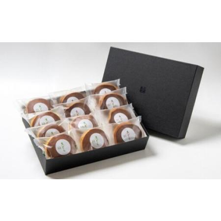 ふるさと納税 老舗和菓子屋『水野屋』 芳醇生どら12個詰め合わせ お菓子＜10-1a＞★ 宮崎県西都市の画像