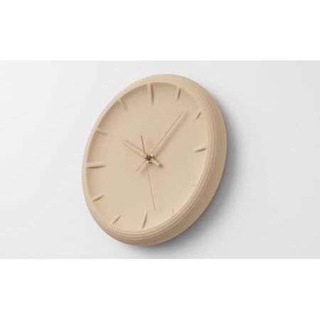 ふるさと納税 RELIEF / RF22-06 BG レムノス Lemnos 時計 装飾品 工芸品 時間 インテリア オブジェ 壁掛け時計 磁器 シンプル ガバ鋳 セラミック.. 富山県高岡市_1