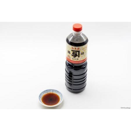 ふるさと納税 お刺身に！能登の甘口 カネヨ醤油（1Ｌ×12本入り） [カネヨ醤油 石川県 志賀町 AG4116] 石川県志賀町の画像