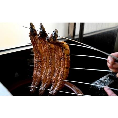 ふるさと納税 3ヶ月定期便 三河一色産 備長炭手焼き 昭和9年創業 魚しげのこだわりのうなぎ 蒲焼3尾セット 岐阜県関ケ原町_4
