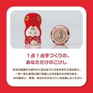 ふるさと納税 FYN9-538 ＜菊摩呂こけし工房＞猫に蛸 (志田楓