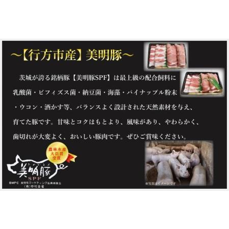 ふるさと納税 DT-35【常陸牛A5ランク・美明豚すきしゃぶセット】常陸牛肩ロースすき焼き用360ｇ＋美明豚しゃぶしゃぶ用400ｇ（ロース200ｇ・ばら.. 茨城県行方市｜furunavi｜04