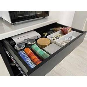 ふるさと納税 キッチンカウンター　W140　ツートンブラック　SF004-4【配送不可地域：離島・沖縄県】【1315979】 富山県小矢部市     商品情報     容量　※上記に記載 配送について　お申込みから2週間程度で順次発送予定　タイプ：【常温】