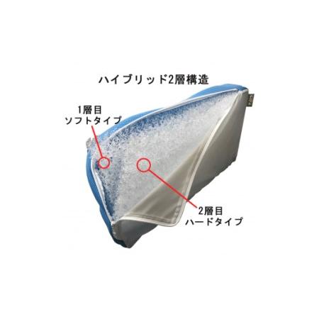 ふるさと納税 クロッツ エア ハイブリッドピロー (底面滑り止め) / 厚み：8cm　/ベージュ_2005R-3 大分県国東市_2