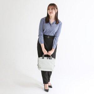 ふるさと納税 【豊岡鞄】TUTUMU tre mini boston bag（S4100）オフホワイト 兵庫県豊岡市の画像