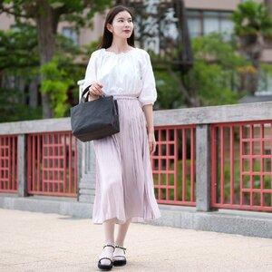 ふるさと納税 【豊岡鞄】TUTUMU tre mini boston bag（S4100）グレー 兵庫県豊岡市の画像