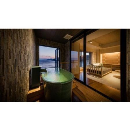 ふるさと納税 稲取銀水荘　宿泊券　（露天風呂付客室　1泊2食付　２名）　H005／旅館　利用券　　静岡県　東伊豆町 静岡県東伊豆町 その他クーポン券