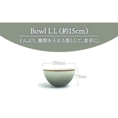 ふるさと納税 【美濃焼】Bowl LL 口金 淡織部【RYOTA AOKI POTTERY/青木良太】 陶芸家 食器 美濃焼 丼ぶり どんぶり 丼 麺鉢 ボウル 鉢 大鉢 和.. 岐阜県土岐市｜furunavi｜03