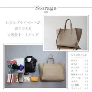 ふるさと納税 【トートバッグ】本革 シュリンクレザー ビジネス・旅行バッグ【as-28ss-GG】【1293141】 大阪府和泉市の画像