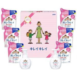 ふるさと納税 キレイキレイギフトセット E ( 薬用泡ハンドソープ 250ml × 2 &amp; 詰替 200ml × 6 )| ソープ 香川県坂出市