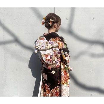 ふるさと納税 EG005.着物の着付けとヘアメイク（1名様分） 福岡県新宮町の画像