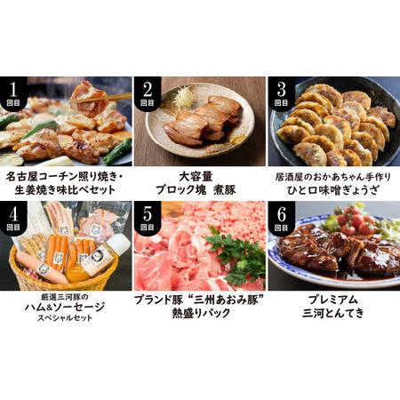 ふるさと納税 【全6回】厳選！お肉づくめの定期便　H028-068 愛知県碧南市｜furunavi｜02