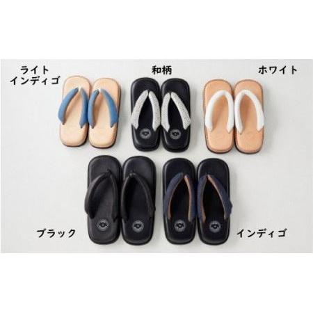 ふるさと納税　レザー雪駄サンダル　サン駄（江戸前ｓａｎｄａｌ）（サイズ：M、カラー：ブラック）　東京都台東区