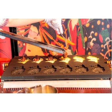 ふるさと納税 【浅草たい焼き工房 「求楽」】たい焼き体験（大人2名様・60分） 東京都台東区 