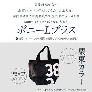 ふるさと納税 ポニーLプラス【栗東カラー】(黒×白文字ゼッケン・ミミ