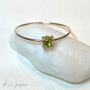 ふるさと納税 [13号][天然石ジュエリー] ペリドット k10(10金)リング◇ ※着日指定不可 神奈川県相模原市