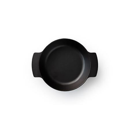 ふるさと納税 有田焼 ARITAJIKI potdish (M) Black【ヤマト陶磁器】食器 器 うつわ 調理器具 テーブルウェア ポットディッシュ 皿 グラタン皿 耐.. 佐賀県有田町の画像