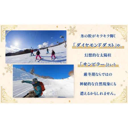ふるさと納税 富良野スキー場 シーズン リフト1日券（2枚）(チケット 