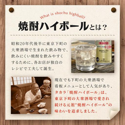 ふるさと納税 【タカラ】焼酎ハイボール ドライ 500ml×24本