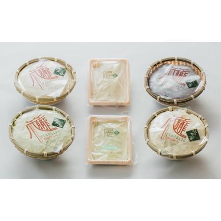 ふるさと納税 夢ふうせつ花セット【豆腐4種＋湯葉2種】 ／ 豆腐 湯葉 詰め合わせ 詰合せ 大豆 ざる豆腐 おぼろ豆腐 とうふ 味比べ 食べ比べ ゆ.. 岩手県八幡平市_1