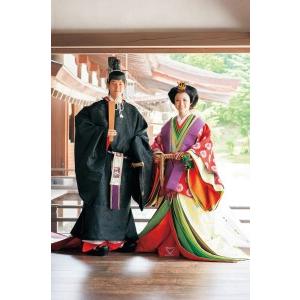 ふるさと納税 「束帯(男性用)」着付体験1名様分 155cm〜180cm／胴囲95cmまで [RE002]  岩手県奥州市_1