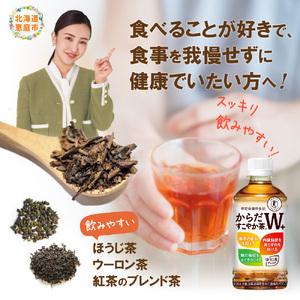 ふるさと納税 『定期便：全5回』からだすこやか茶W＋ 350ml×24本【38003501】 北海道恵庭市
