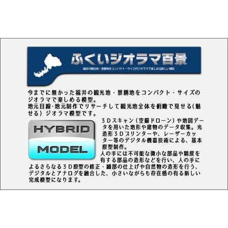 ふるさと納税 「ふくいジオラマ百景 ダイナミック東尋坊」 [A-17801] 福井県坂井市の画像
