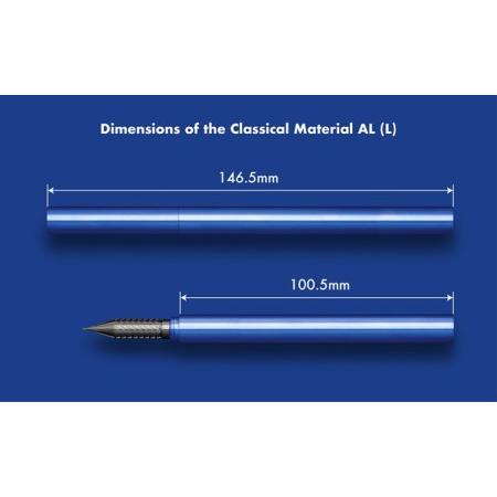 ふるさと納税 筆記具　金属つけペン ペン軸 クラシカルマテリアルAL-L（ロングサイズ）ペン先0.8mm付き オレンジ 岐阜県美濃市｜furunavi｜05