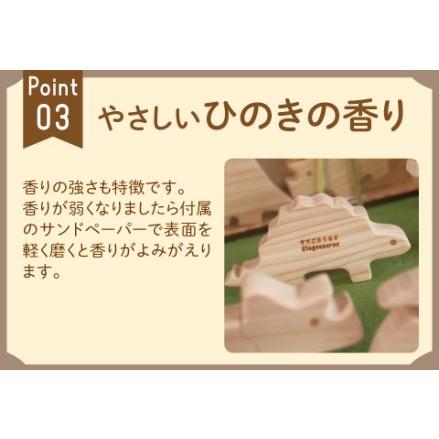 ふるさと納税 おふろであそぼう〜がおがお恐竜たち〜福井県産ひのきの木のおもちゃ 福井県鯖江市｜furunavi｜04