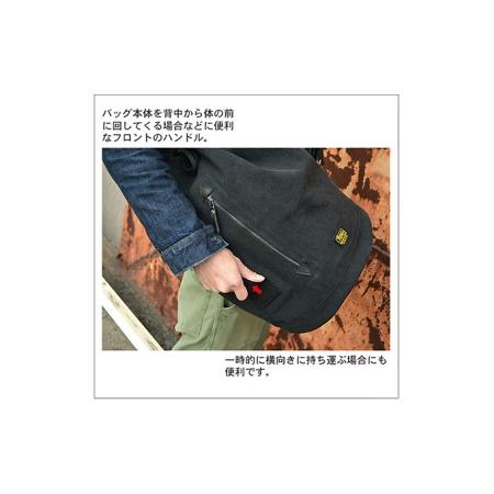 ふるさと納税 ダッフルバッグ／540　バンナイズ ウォッシュ加工 ブラック ドラム型 リュック バックパック ファッション カバン  徳島県松茂町の画像