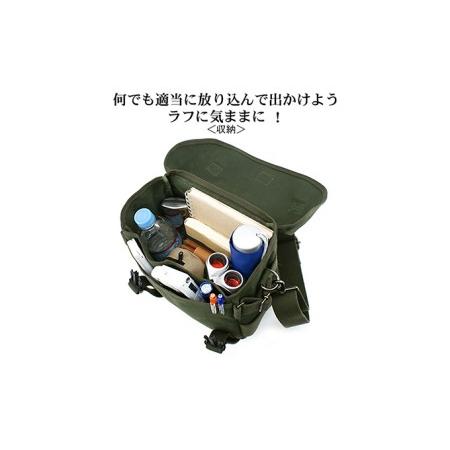 ふるさと納税 Free Free Shoulder　バンナイズ 帆布 グリーン バッグ 自由 バックル ファッション カバン  徳島県松茂町の画像