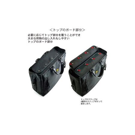 ふるさと納税 トップガード付きWアクセストート　バンナイズ バリスティック ナイロン ブラック PC収納 耐久性 ワーク ファッション かばん トー.. 徳島県松茂町の画像