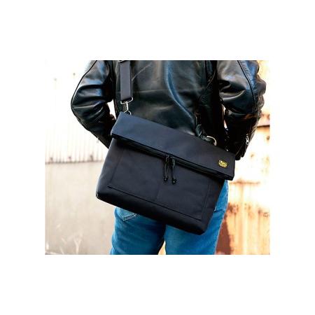 ふるさと納税 フォールディングトップショルダー／L　バンナイズ バリスティック ナイロン ブラック ショルダー 斜め掛け 耐久性 ファッション .. 徳島県松茂町の画像