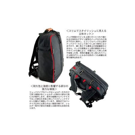 ふるさと納税 シンプルワーキングベース ＜ワイド＞　バンナイズ バリスティック ナイロン ブラック  リュック バックパック 耐久性 大容量 ファ.. 徳島県松茂町の画像
