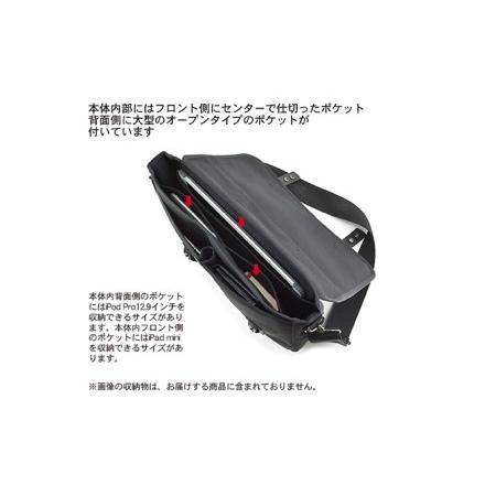ふるさと納税 薄型ブリーフケース／A4　バンナイズ バリスティック ナイロン ブラック PC収納 耐久性 ワーク ファッション カバン バッグ  徳島県松茂町の画像