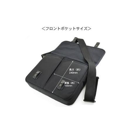 ふるさと納税 薄型ブリーフケース／A4　バンナイズ バリスティック ナイロン ブラック PC収納 耐久性 ワーク ファッション カバン バッグ  徳島県松茂町の画像