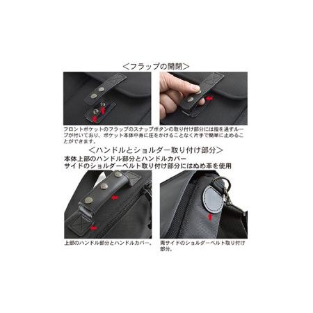 ふるさと納税 薄型ブリーフケース／A4　バンナイズ バリスティック ナイロン ブラック PC収納 耐久性 ワーク ファッション カバン バッグ  徳島県松茂町の画像