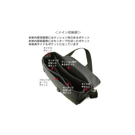 ふるさと納税 バンナイズ　ポストマンバッグ (260)　バンナイズ バリスティック ナイロン ブラック ショルダー 斜め掛け 耐久性 背中 カバン フ.. 徳島県松茂町の画像