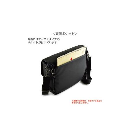 ふるさと納税 バンナイズ　ポストマンバッグ (260)　バンナイズ バリスティック ナイロン ブラック ショルダー 斜め掛け 耐久性 背中 カバン フ.. 徳島県松茂町の画像