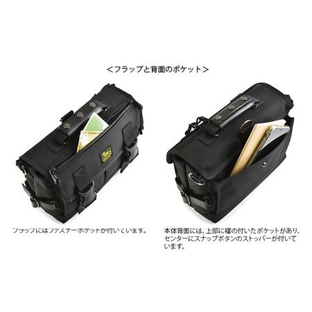 ふるさと納税 カスタムバッグF2-250＜ハンドル：ブラック＞　バンナイズ バリスティック ナイロン ブラック 斜め掛け ショルダー 耐久性 背中 フ.. 徳島県松茂町の画像