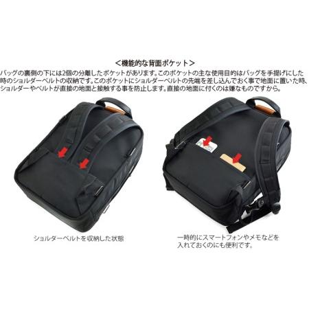 ふるさと納税 大人のワーキングベース／ワイド＜ナチュラル＞　バンナイズ バリスティック ナイロン ブラック リュック バックパック 耐久性 背.. 徳島県松茂町の画像
