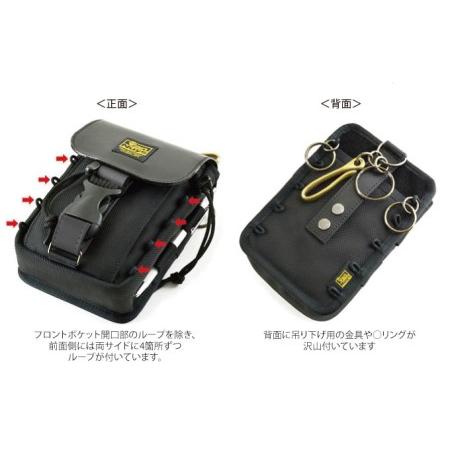 ふるさと納税 ガバッと大きく開く縦型キャリングケース／ハイエンドモデル＜社長仕様-2＞ウエスト バッグ スマホ 財布 収納 耐久 持ち運び ひと.. 徳島県松茂町の画像