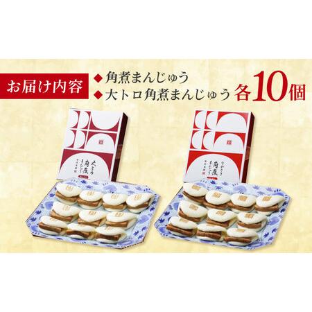 ふるさと納税 角煮まんじゅう10個 （箱）・大とろ角煮まんじゅう10個 （箱） 豚肉 東坡肉 ふわふわ ほかほか 五島市/岩崎本舗 [PFL021]  冷凍 豚.. 長崎県五島市の画像