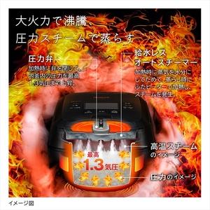 ふるさと納税 L-29 【圧力スチームIH】炊飯器（5.5合用） RZ-W100GM(K) 茨城県日立市｜furunavi｜05