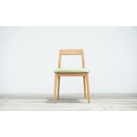 《送料込》 ふるさと納税 【サクラサク】椅子 Mio 美桜（チェリー材） S-5 ライトブルー 広島県三原市 【NAN3610974331】(127160円)