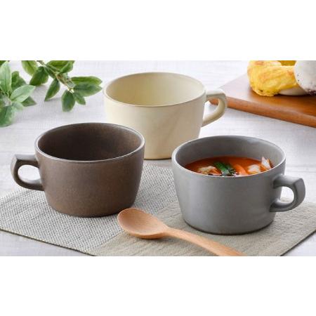 ふるさと納税 【波佐見焼】窯変 スープマグカップ マグカップ 3色